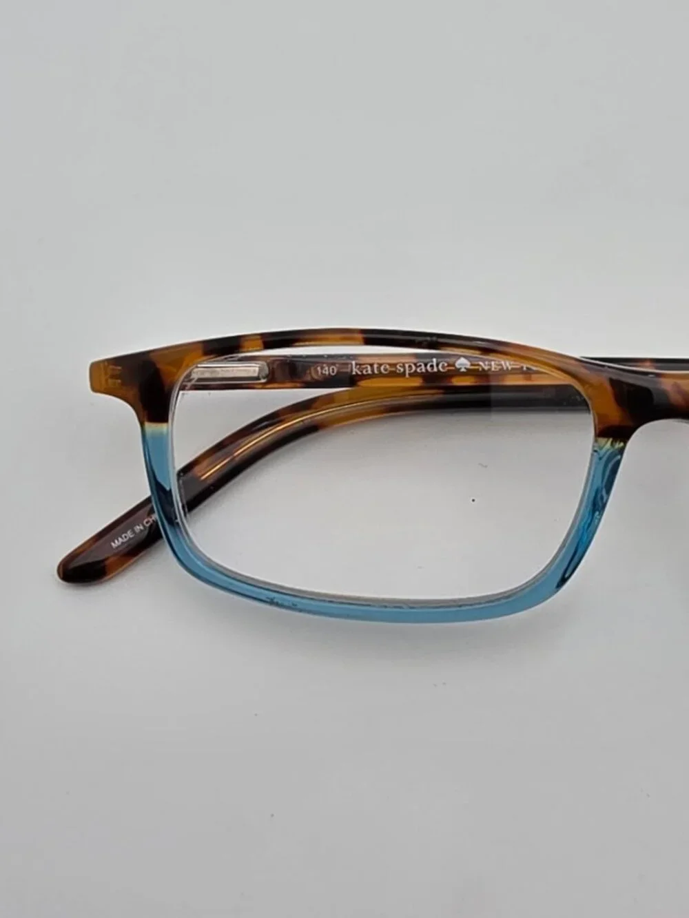 Kate Spade New York Jodie Havana Blue +2.50 Reading Glasses w/ Flexhinge 50mm
